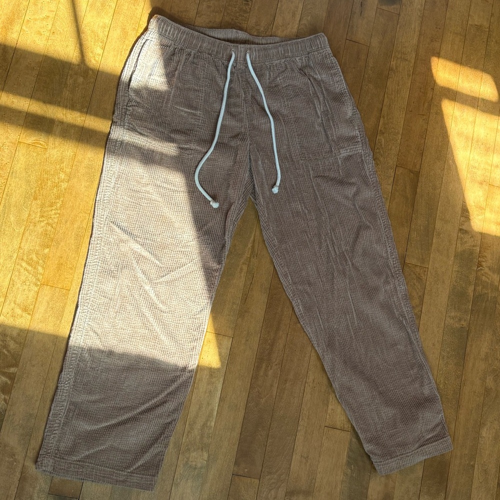 Aerie Tan Corduroy Pants